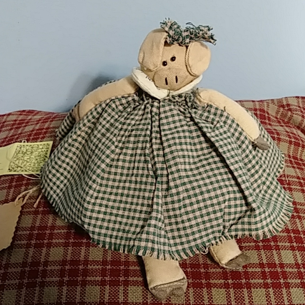 Vintage "To Market" pig